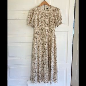 Cream maxi dress